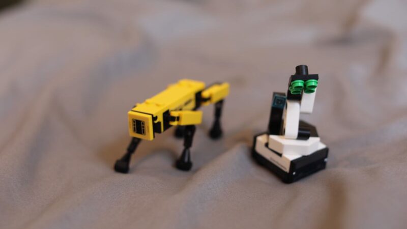 Check out these Boston Dynamics promo LEGO kits