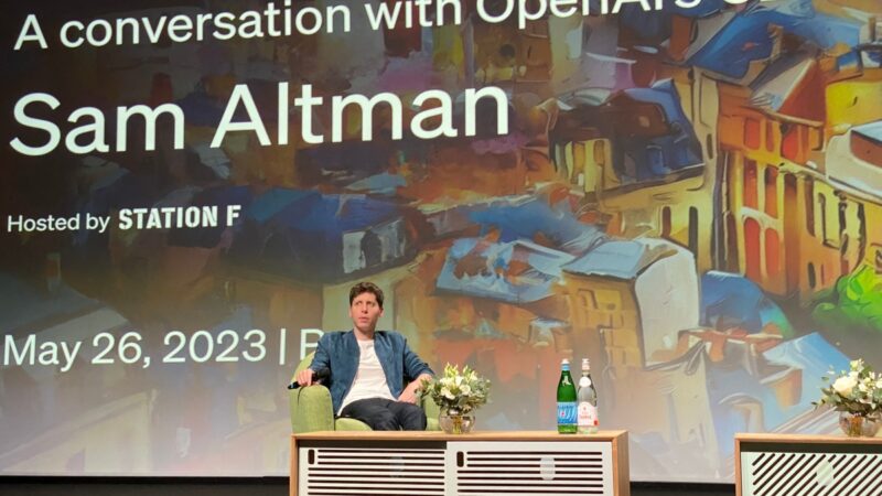 Sam Altman shares his optimistic view of our AI future