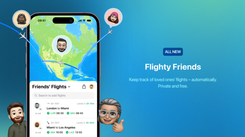 Flight tracker Flighty adds a private social network for tracking loved ones’ travels