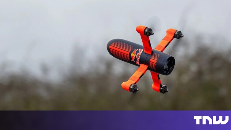 World’s fastest camera drone races F1 champ Max Verstappen